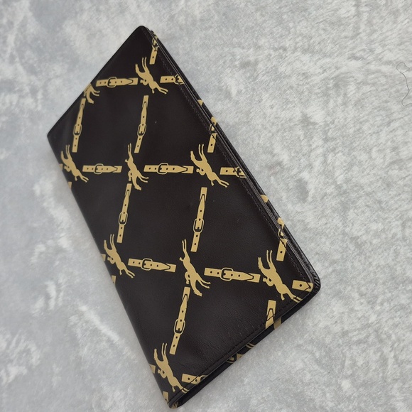 LONGCHAMP PARIS MEN’S LEATHER LONG WALLET MADE IN FRANCE - Picture 3 of 8